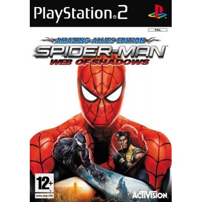 Spider Man Web of Shadows - Amazing Allies Edition [PS2, английская версия]
